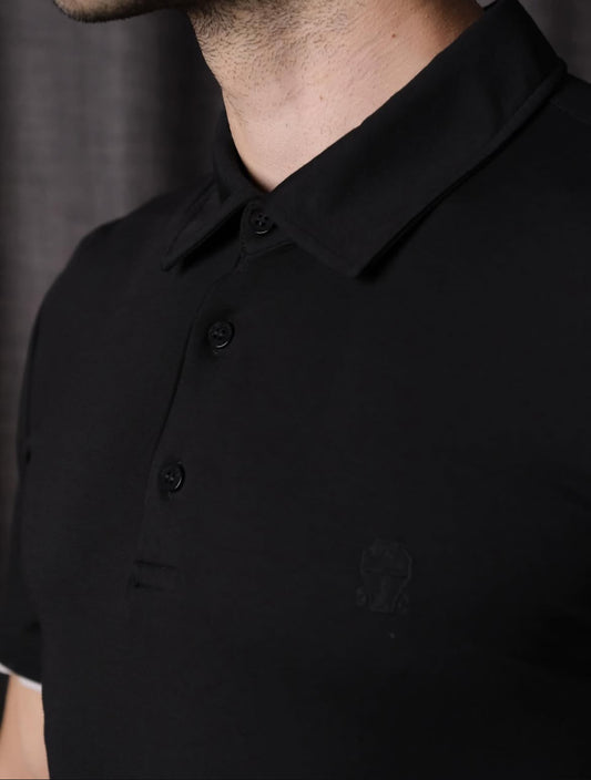 Erkek Siyah Kısa Kollu Tişört